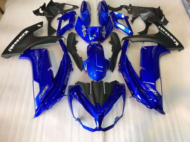 Affordable 2012-2016 Blue Kawasaki EX650 Replacement Fairings