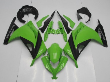 Affordable 2013-2016 OEM Style Green Kawasaki ZX300R Motorcycle Fairing Kit