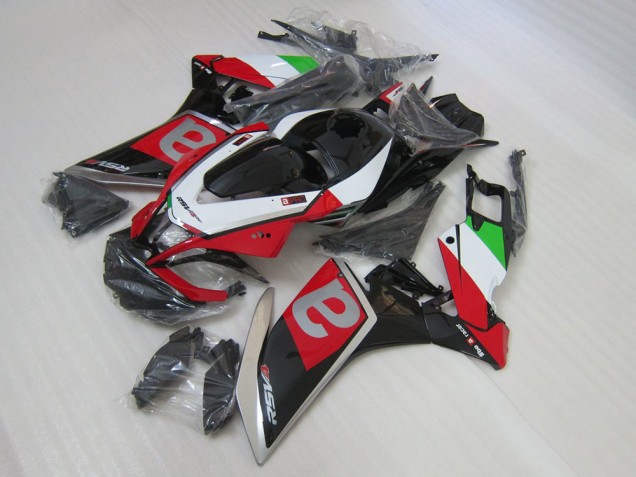 Affordable 2009-2015 Black Red Aprilia RSV4 Motor Bike Fairings