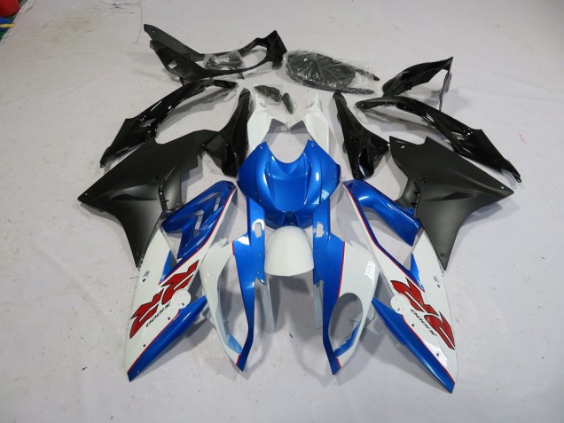 Affordable 2015-2018 Blue White Black BMW S1000RR Motorbike Fairings