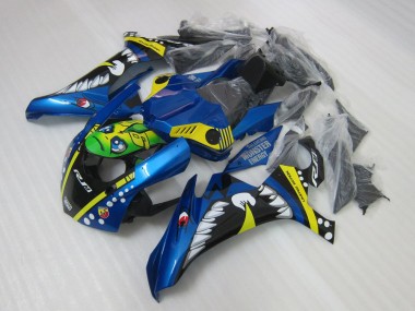 Affordable 2015-2019 Blue Rossi Yamaha YZF R1 Motorcycle Fairing