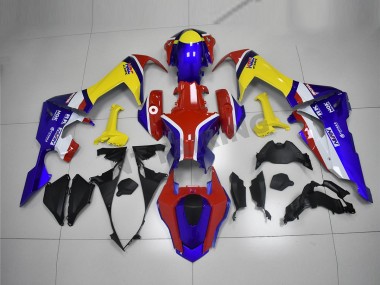 Affordable 2017-2020 Blue Yellow Red Honda CBR1000RR Replacement Fairings