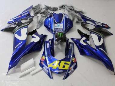 Affordable 2017-2021 Rossi Yamaha YZF R6 Motorcycle Fairings