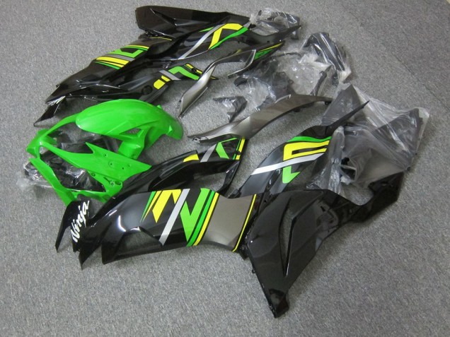 Affordable 2019-2023 Green Kawasaki ZX6R Motorcyle Fairings