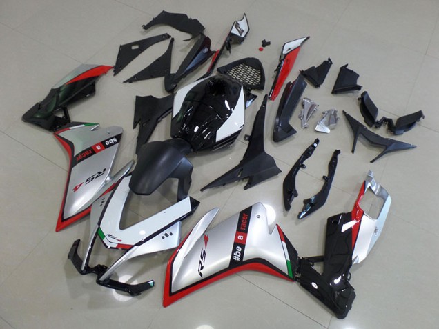 Affordable 2011-2018 Black Silver Red Aprilia RS4 50 125 Bike Fairings