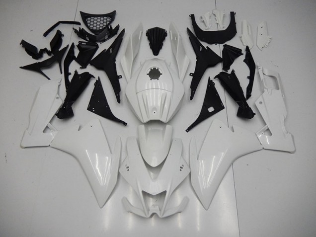 Affordable 2011-2018 White Aprilia RS4 50 125 Motorcycle Fairings Kits