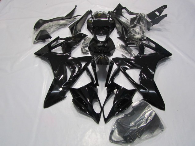 Affordable 2009-2014 Black BMW S1000RR Bike Fairings