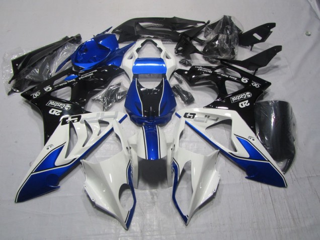 Affordable 2009-2014 Blue White BMW S1000RR Bike Fairing