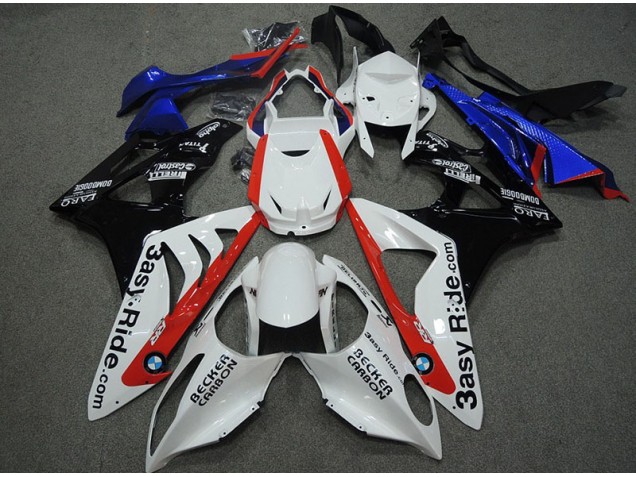 Affordable 2009-2014 White Blue Red BMW S1000RR Bike Fairings