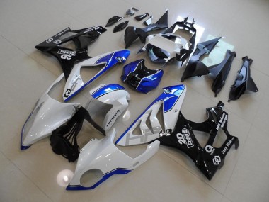 Affordable 2009-2014 White Blue BMW S1000RR Bike Fairing