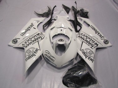 Affordable 2007-2014 White Jack Daniels Ducati 1098 Motor Fairings