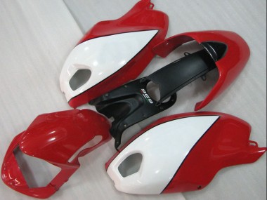 Affordable 2008-2012 Red White Ducati Monster 696 Motorcycle Fairings