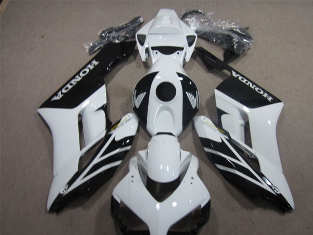 Affordable 2004-2005 Black White Honda CBR1000RR Motorbike Fairing Kits