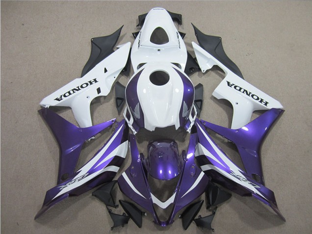 Affordable 2004-2005 Purple White Honda CBR1000RR Replacement Motorcycle Fairings