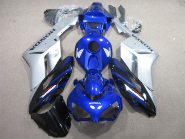 Affordable 2004-2005 Blue Silver Black Honda CBR1000RR Motorcyle Fairings