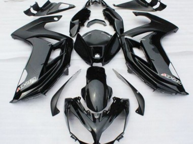 Affordable 2012-2014 Black Kawasaki ER6F Bike Fairing Kit