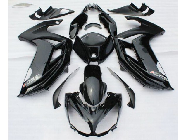 Affordable 2012-2014 Black Kawasaki ER6F Bike Fairing Kit