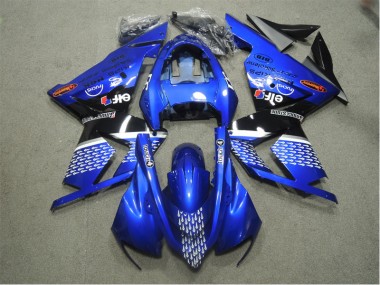 Affordable 2003-2005 Blue Touch4 Kawasaki ZX10R Motorbike Fairings