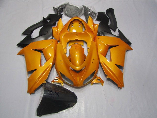 Affordable 2006-2007 Orange Kawasaki ZX10R Bike Fairing