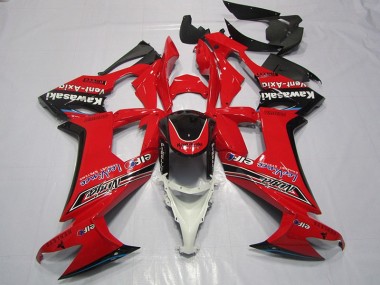 Affordable 2008-2010 Red Kawasaki ZX10R Replacement Motorcycle Fairings