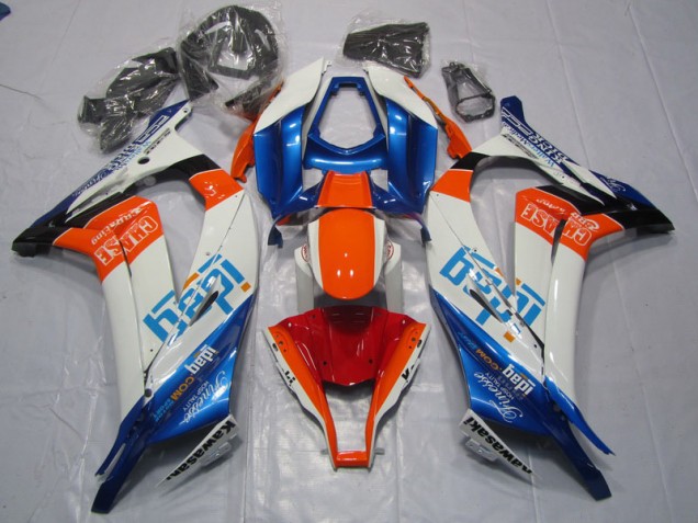 Affordable 2011-2015 Blue Orange Kawasaki ZX10R Motor Fairings