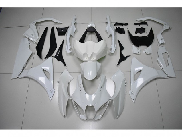 Affordable 2017-2021 White Suzuki GSXR1000 Bike Fairing Kit