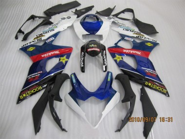 Affordable 2005-2006 Blue Black Rockstar Suzuki GSXR1000 Replacement Motorcycle Fairings