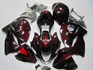 Affordable 1996-2007 Red Suzuki GSXR1300 Hayabusa Motorcycle Fairing Kits