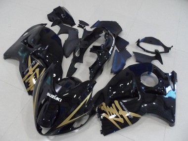 Affordable 1996-2007 Black Gold Decal Suzuki GSXR1300 Hayabusa Bike Fairings