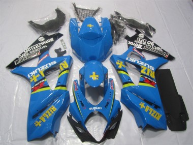 Affordable 2007-2008 Blue Rizla Suzuki GSXR1000 Motorbike Fairing