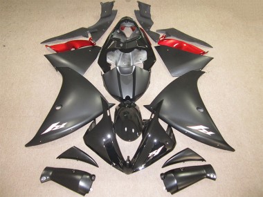 Affordable 2009-2011 Black Yamaha YZF R1 Motorcycle Fairings Kit