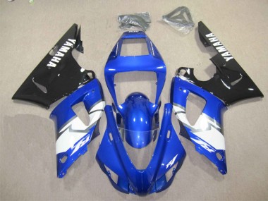 Affordable 2012-2014 Blue Black White Yamaha YZF R1 Motorcycle Fairings Kits