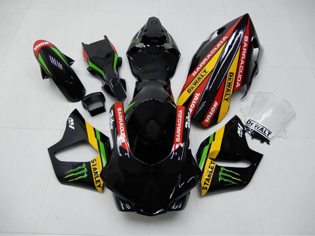 Affordable 2015-2019 Black Stanley Yamaha YZF R1 Replacement Fairings