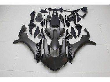 Affordable 2015-2019 Black White Decal Yamaha YZF R1 Motorcycle Fairing Kit