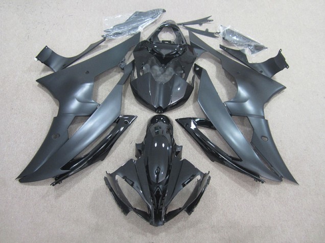 Affordable 2008-2016 Black Yamaha YZF R6 Motorcycle Fairings