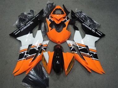 Affordable 2008-2016 Orange Black Motul Yamaha YZF R6 Motor Fairings